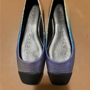 Karl Lagerfeld Women's rainbow flats